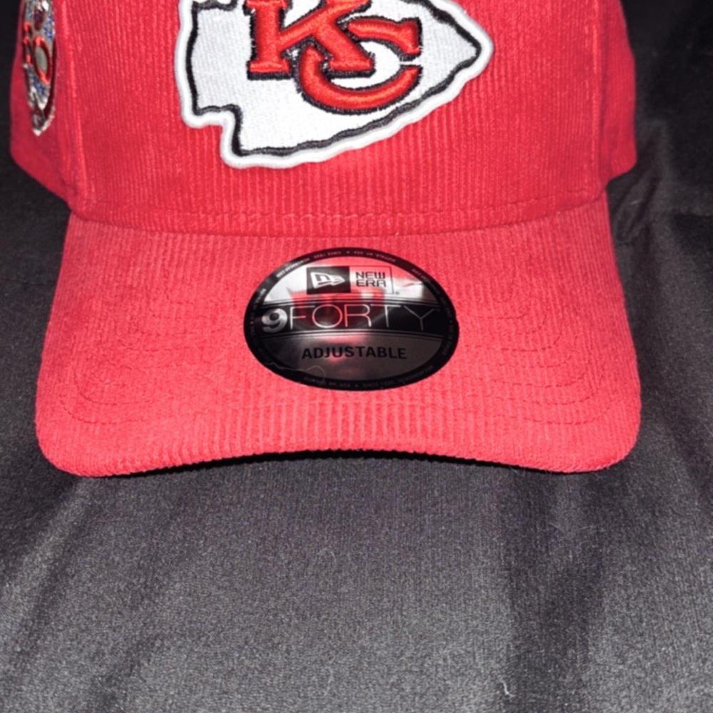 Mitchell & Ness Red Adjustable Hat